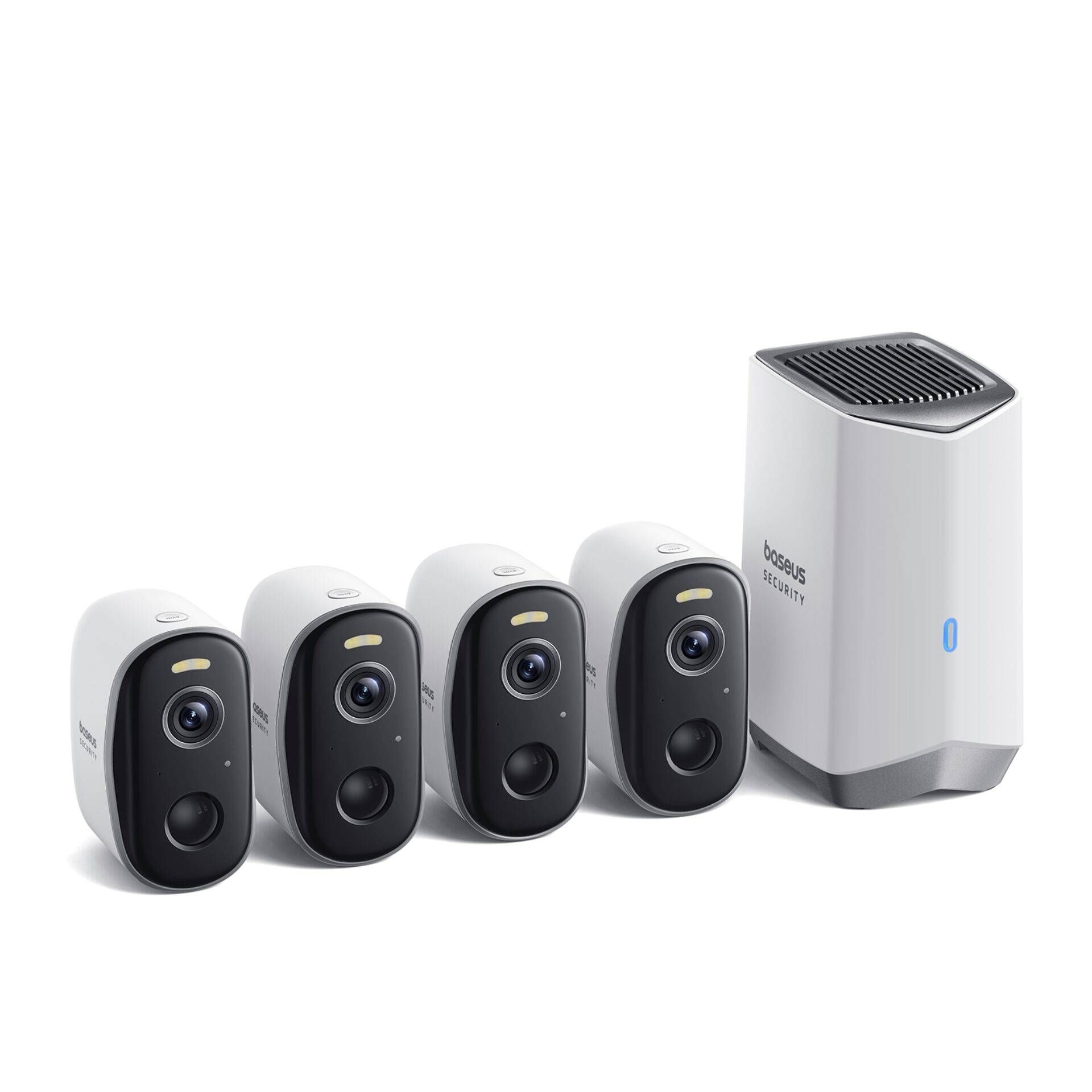 Baseus Security N1 Plus Outdoor camera 2K 4-Cam Kit-2