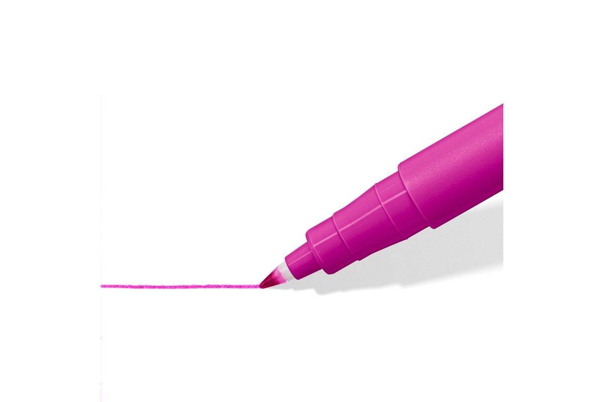 Staedtler 307-S BK4 Fineliner, diverse kleuren, 1 stuk-4