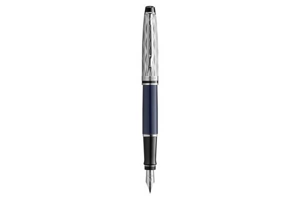 WATERMAN Vulpen L'Essence du Bleu Expert DeLuxe CC M Blauwe Cadeauverpakking