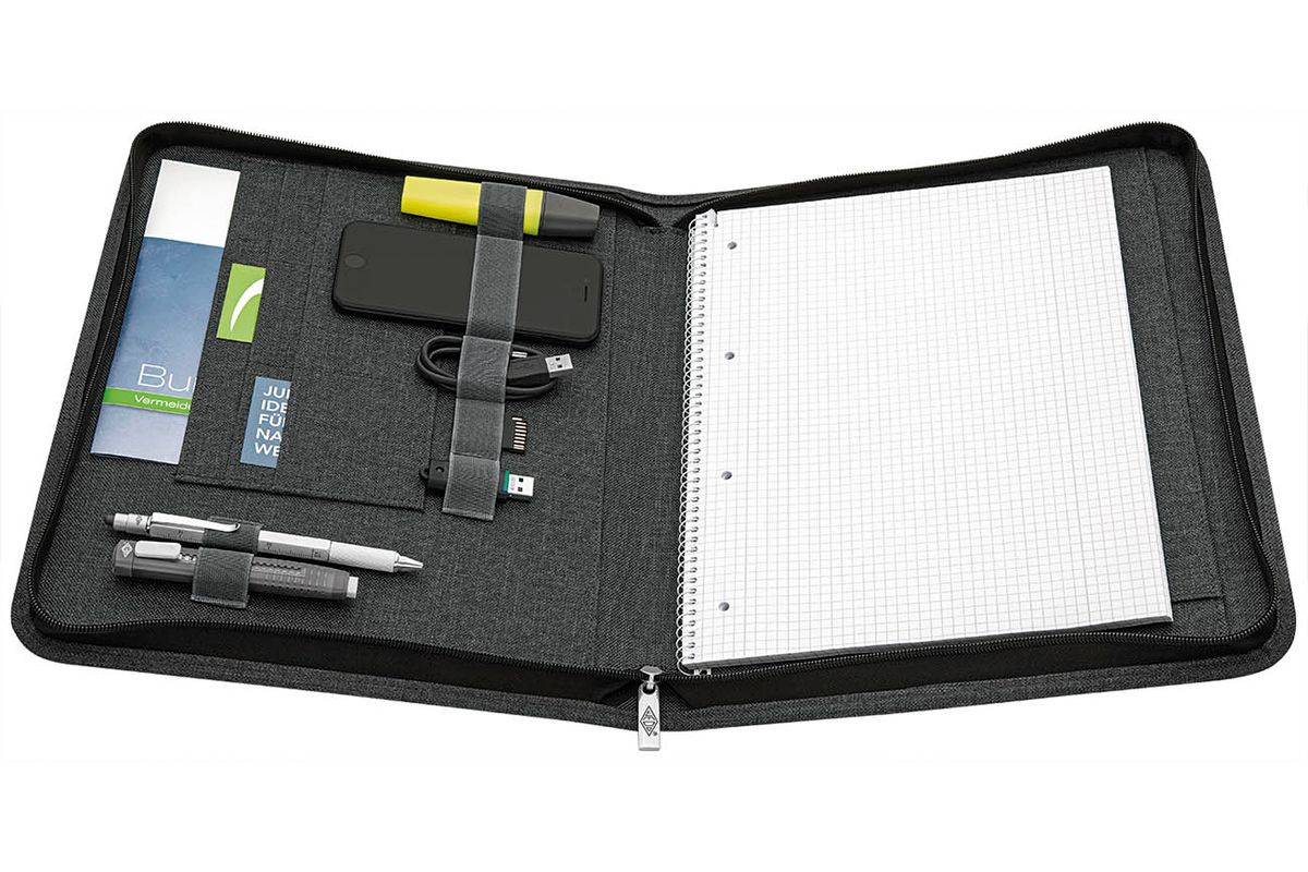 Wedo 58 351412 Organizer, Polyester, Grijs-3