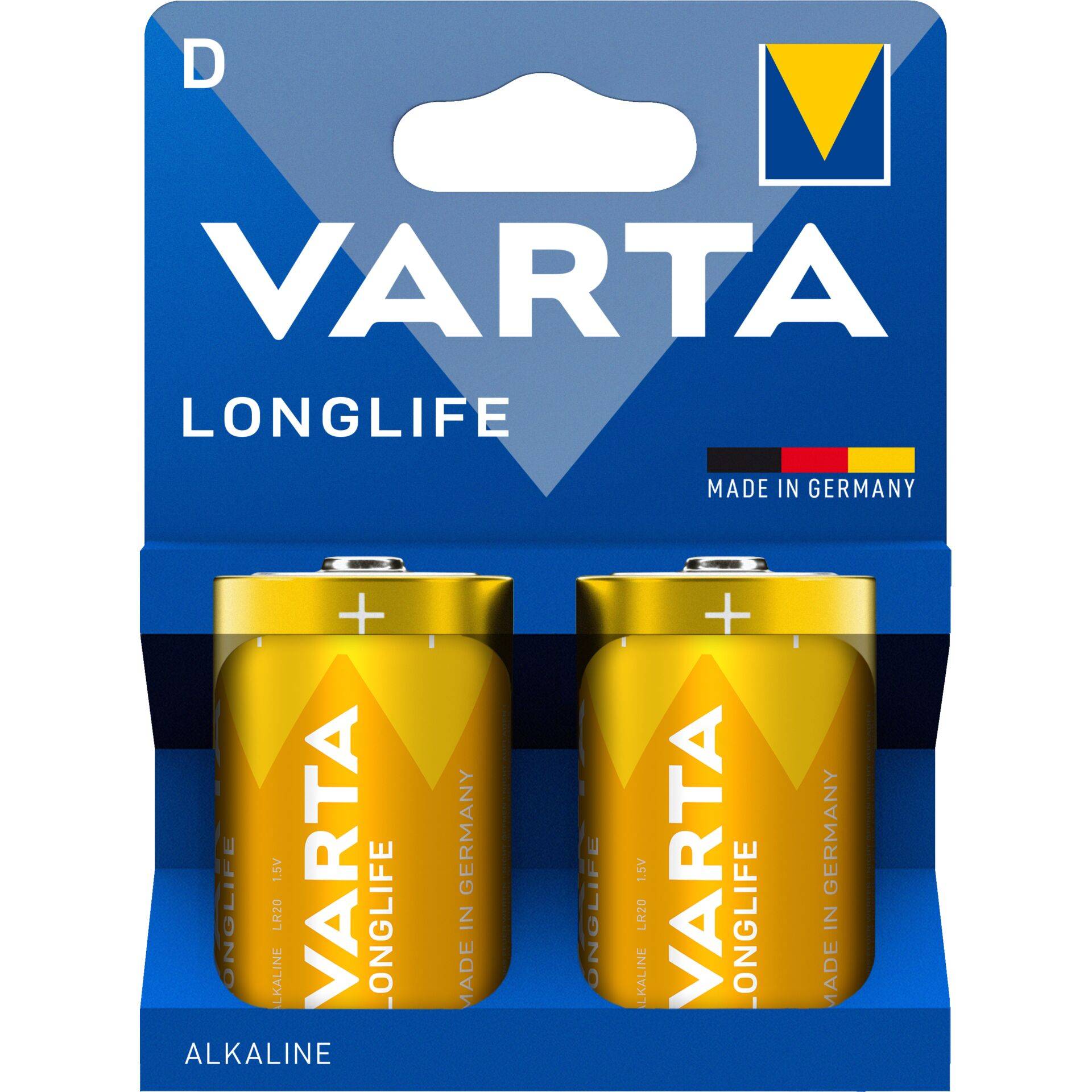 1x2 Varta Longlife Mono DLR 20-0