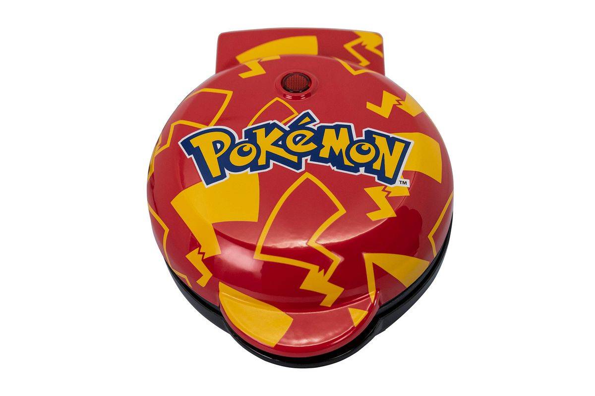 Ongelooflijk - Pokémon mini-wafelijzer Pikachu-0