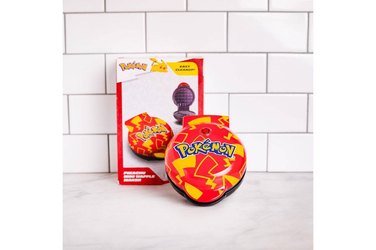 Ongelooflijk - Pokémon mini-wafelijzer Pikachu-1