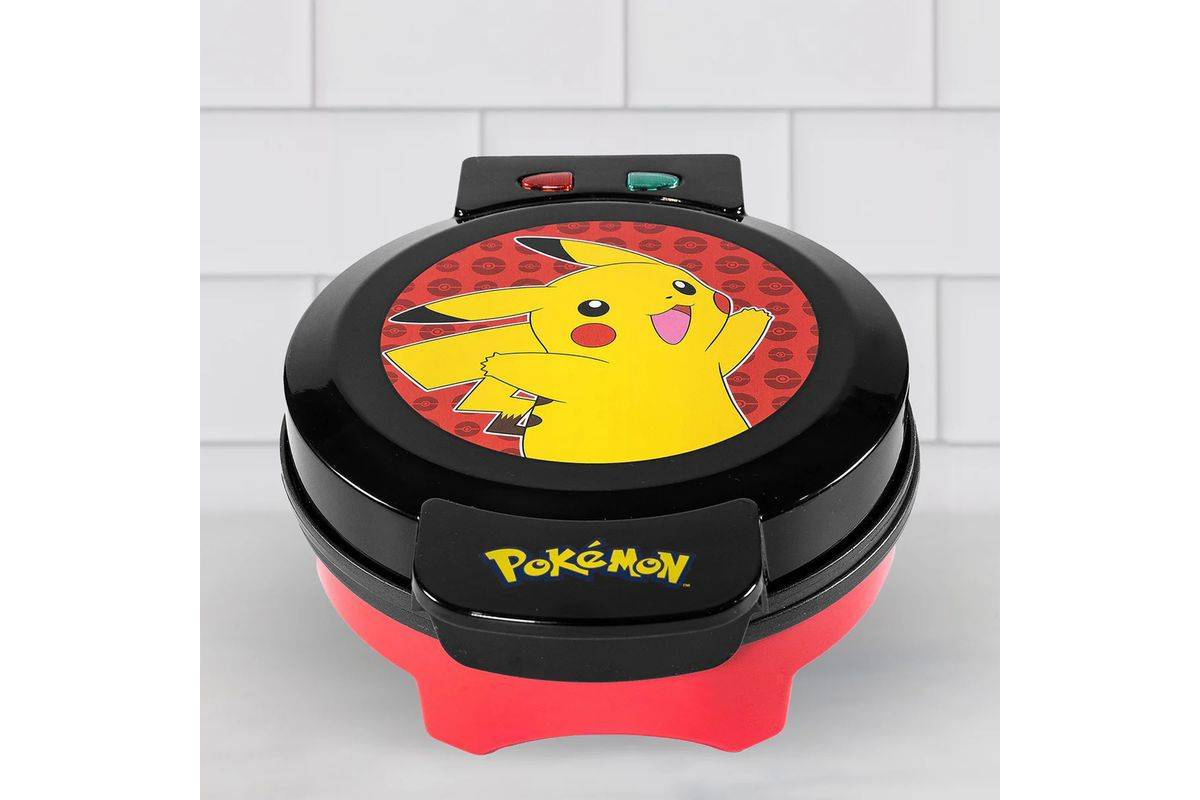 Ongelooflijk - Pokémon wafelijzer Pikachu-0