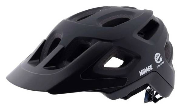 Tour/MTB-fietshelm Mirage, 58-61 cm - NTA 8776, mat zwart