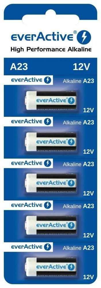 EAV EverActive alkalinebatterijen 23A 12V - blister 5 st.-0