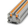 Phoenix Contact 1116734 Doorgangsserieklem 8.2 mm Push-In-klem Grijs 50 stuk(s)