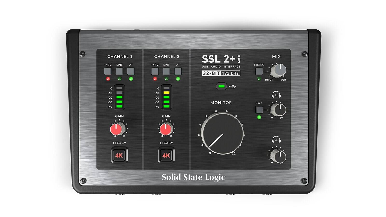 Solid State Logic SSL2+ MKII - USB-C 2x2 audio-interface-0