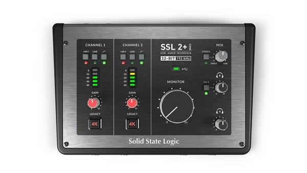 Solid State Logic SSL2+ MKII - USB-C 2x2 audio-interface