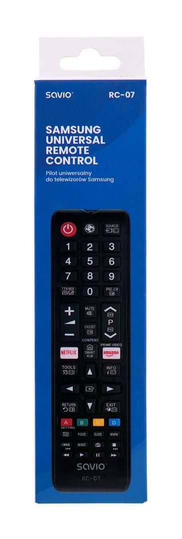 Savio SAVIO universele afstandsbediening/vervanging voor SAMSUNG TV RC-07 IR draadloze tv-2