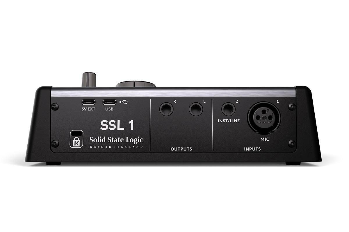 Solid State Logic SSL 1 - USB-C audio-interface met 2 ingangen en 2 uitgangen-2