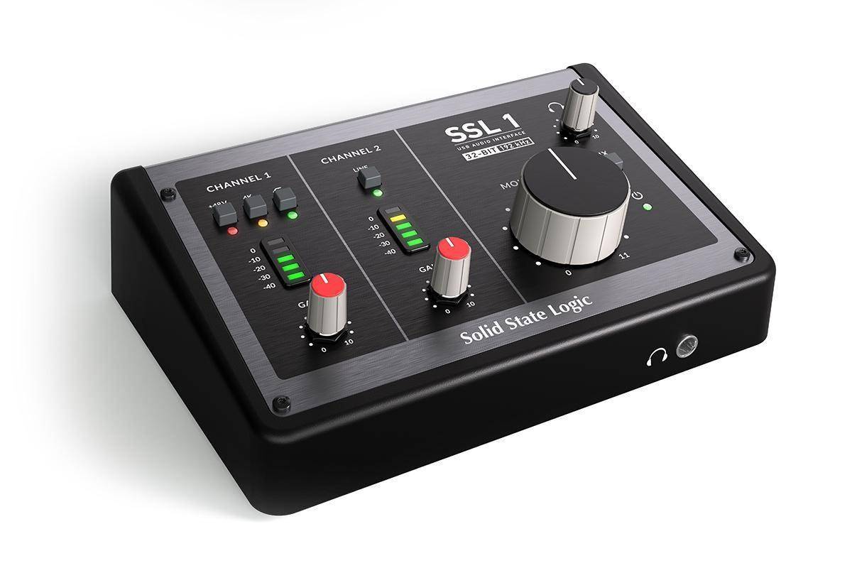 Solid State Logic SSL 1 - USB-C audio-interface met 2 ingangen en 2 uitgangen-3