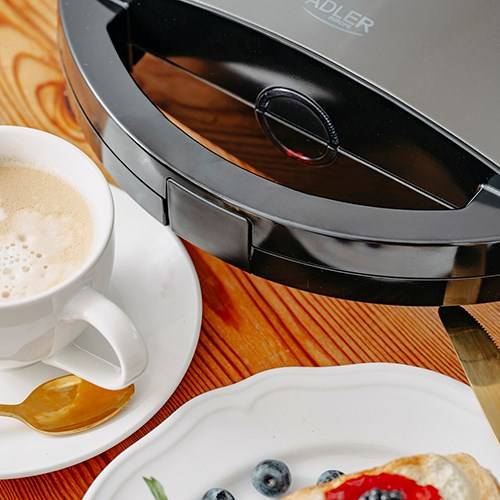 Adler AD 3069 Sandwich toaster Zwart-2
