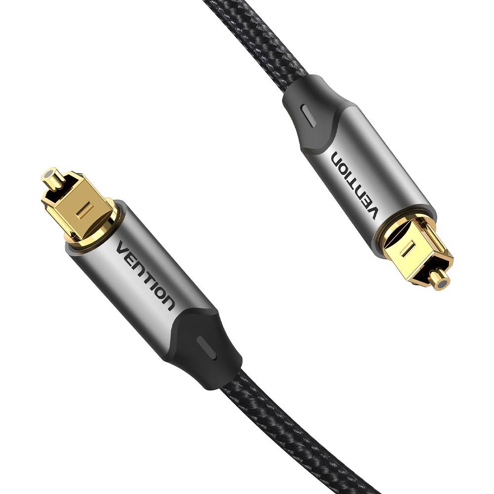 Vention optische vezel audiokabel van aluminiumlegering, type 3M, grijs-1