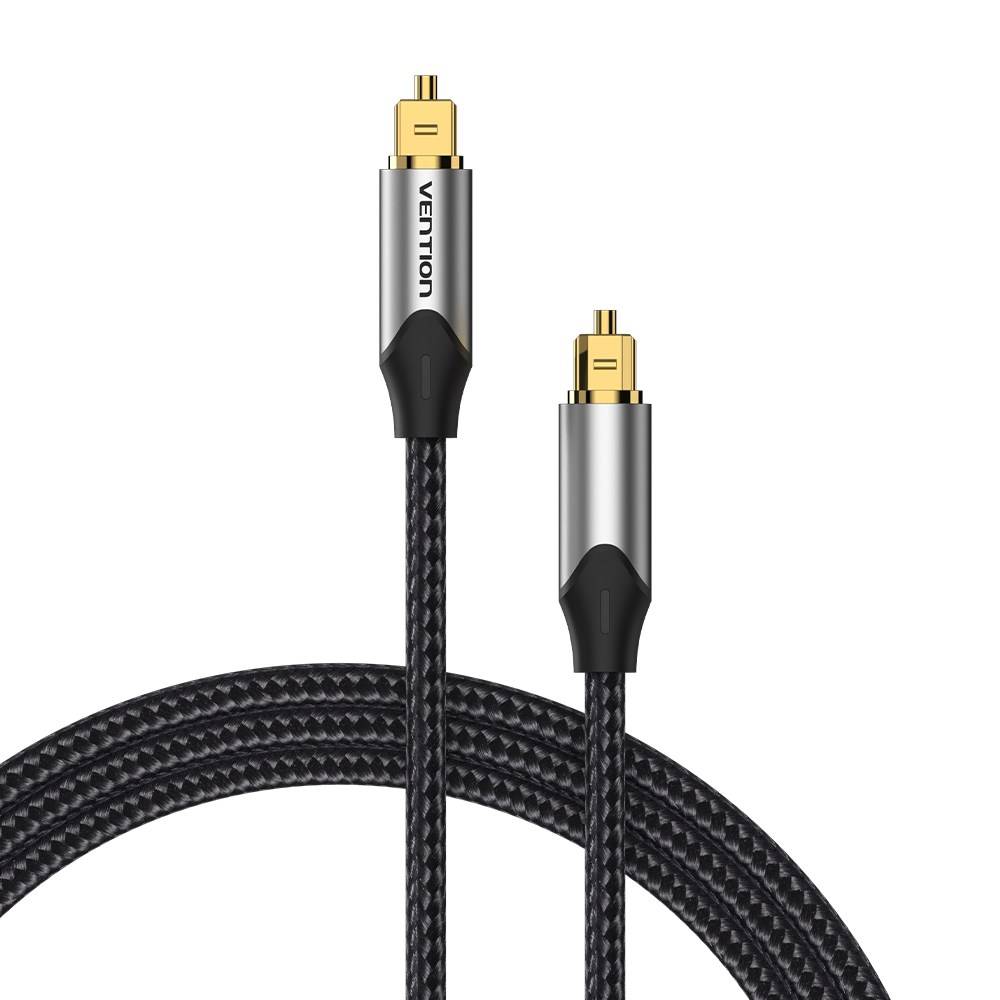Vention optische vezel audiokabel van aluminiumlegering, type 3M, grijs-2