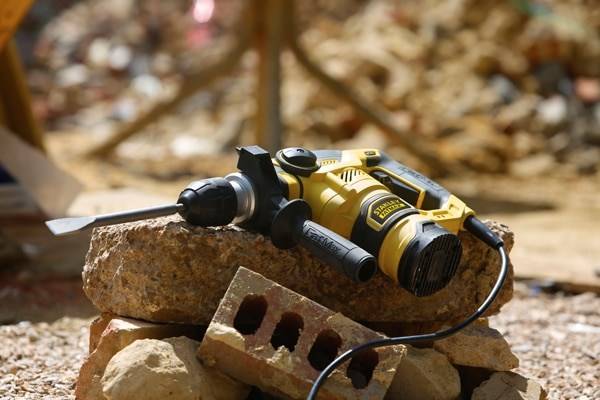 STANLEY STL-FME1250K-QS Hamerboormachine; elektrisch; 1,25kW; 230VAC; 4100/min; 3,5J - 1 stuk-3