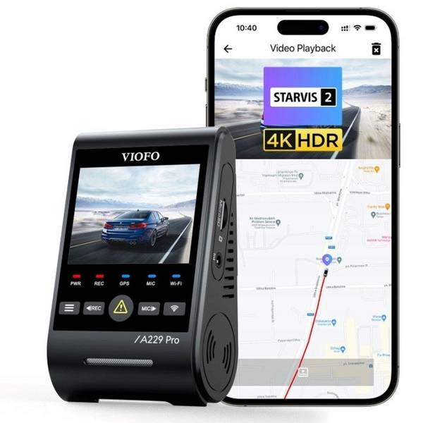 VIOFO A229 PRO 1CH-G GPS-videorecorder