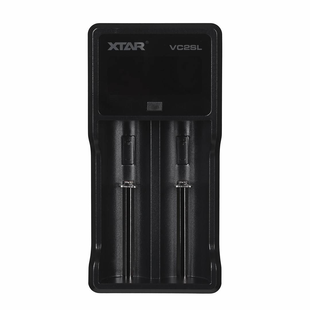 XTAR VC2SL acculader voor Li-ion / Ni-MH / Ni-CD 18650-0