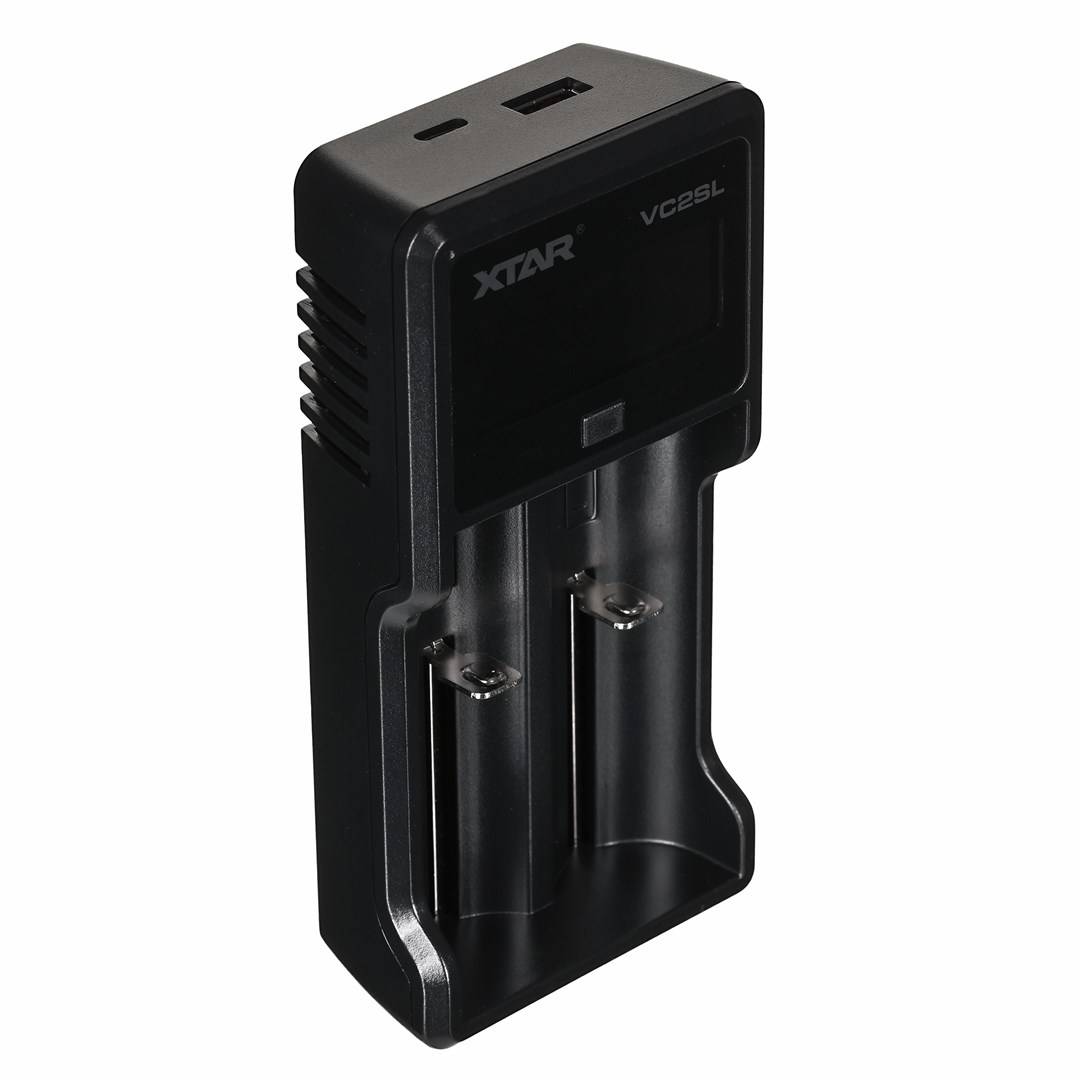 XTAR VC2SL acculader voor Li-ion / Ni-MH / Ni-CD 18650-1
