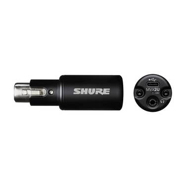 Shure MVX2U Gen 2 - digitale audio-interface