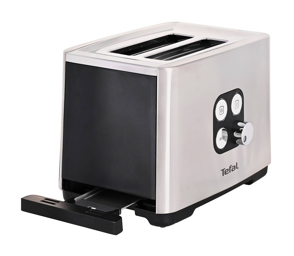 Tefal Equinox TT420D 7 2 sneetjes Zwart, roestvrij staal-2