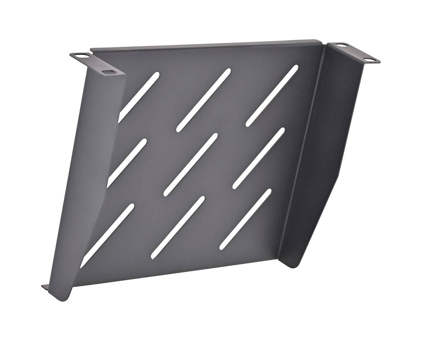 LANBERG PLANK VOOR 10' RACKS (1U, 254X180MM, GRIJS)-1