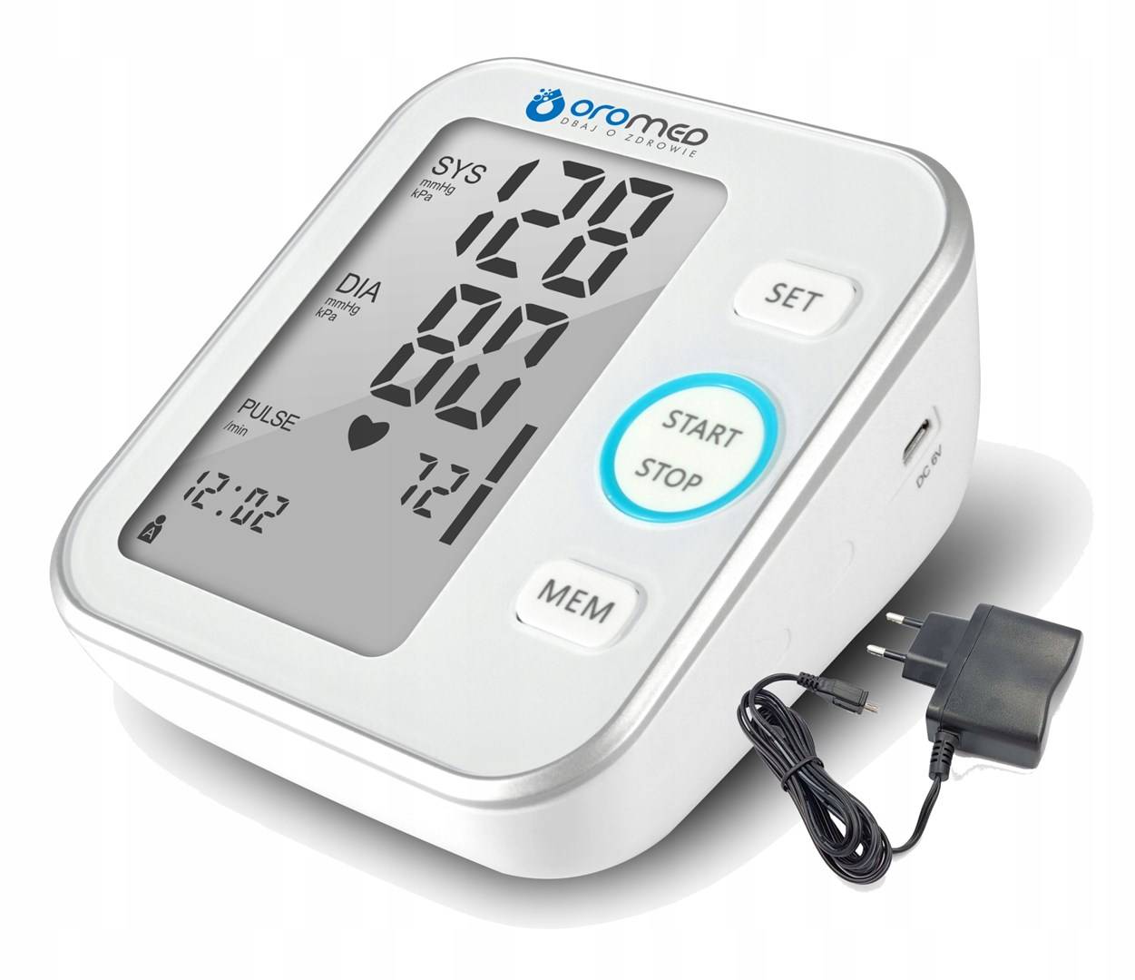 HI-TECH MEDICAL ORO-N6 BASIC bloeddrukmeter voor de bovenarm, automatisch-3