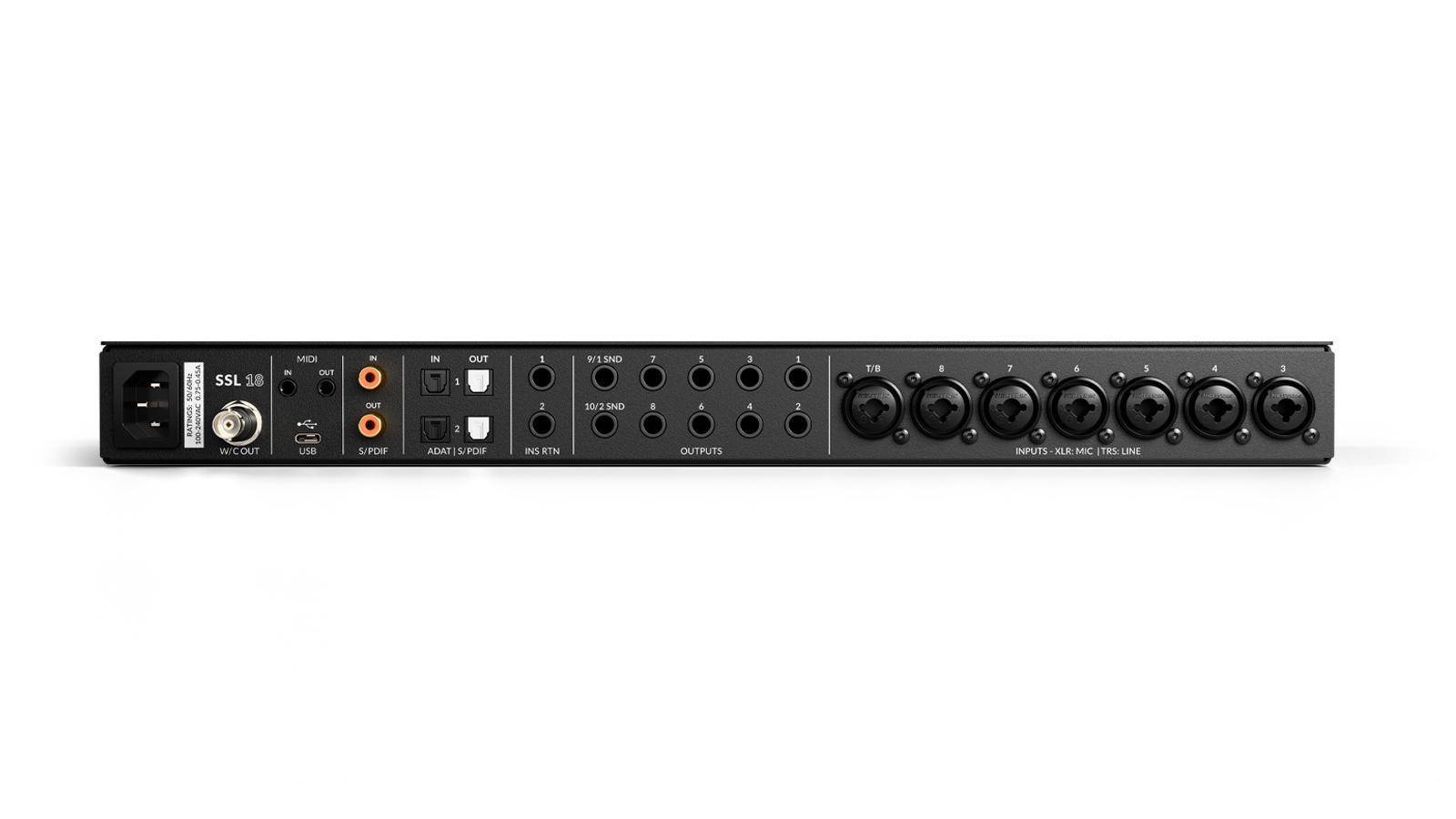 Solid State Logic SSL18 - USB-audio-interface met 26 ingangen en 28 uitgangen-1