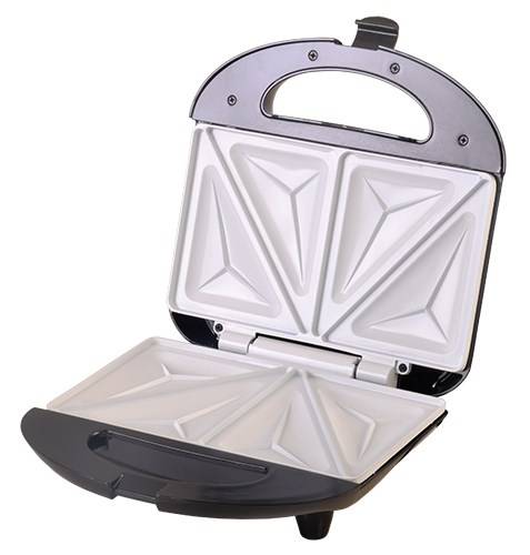 Camry Premium CR 3018 sandwichmaker 700 W Zwart, Zilver-0