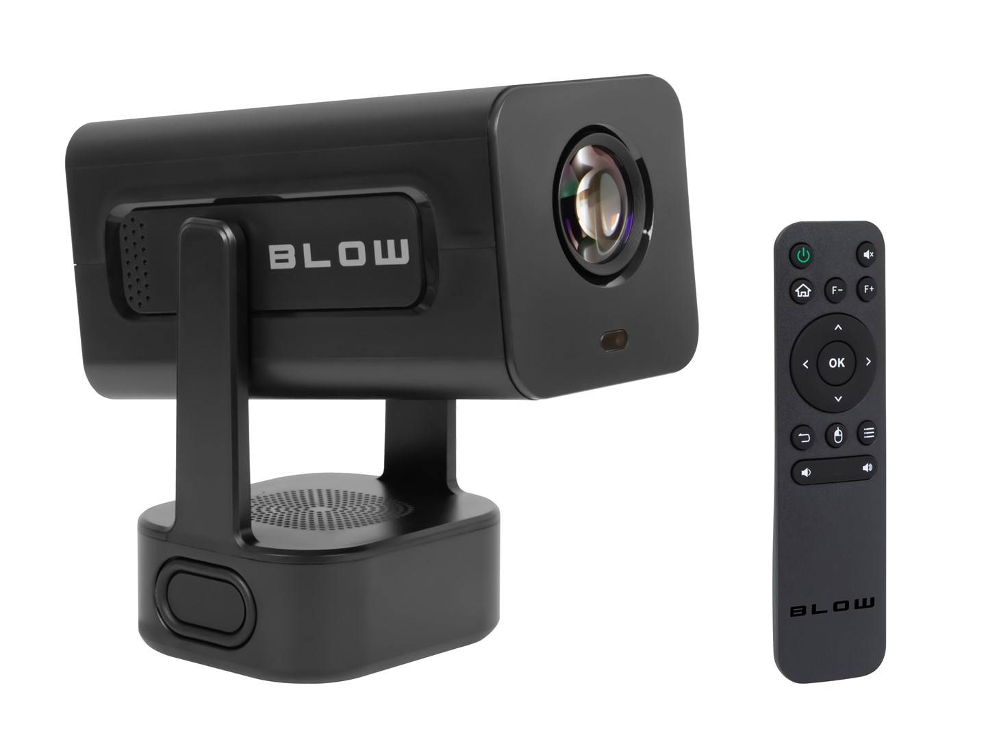 Draagbare projector BLOW AndroidTV HD Cinema SOUND + zwarte hoes-0