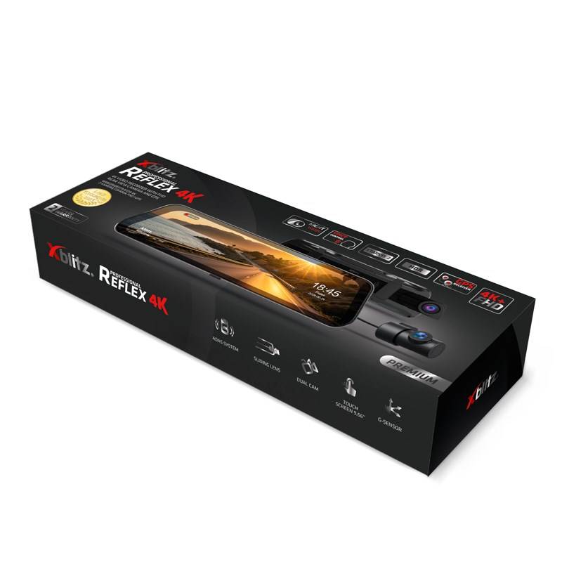 XBLITZ REFLEX 4K DVR 4K HDR PREMIUM MET CÁMARA DE MARCHA ATRÁS, WI-FI EN GPS-3