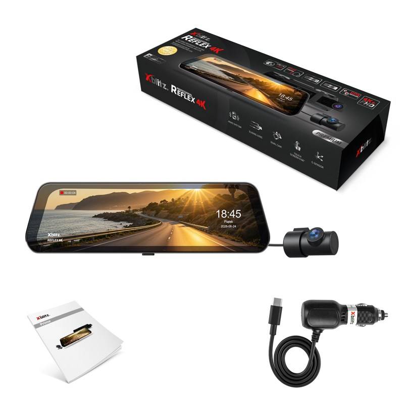 XBLITZ REFLEX 4K DVR 4K HDR PREMIUM MET CÁMARA DE MARCHA ATRÁS, WI-FI EN GPS-4