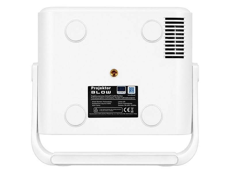 BLOW AndroidTV FullHD MaxView draagbare projector wit-1