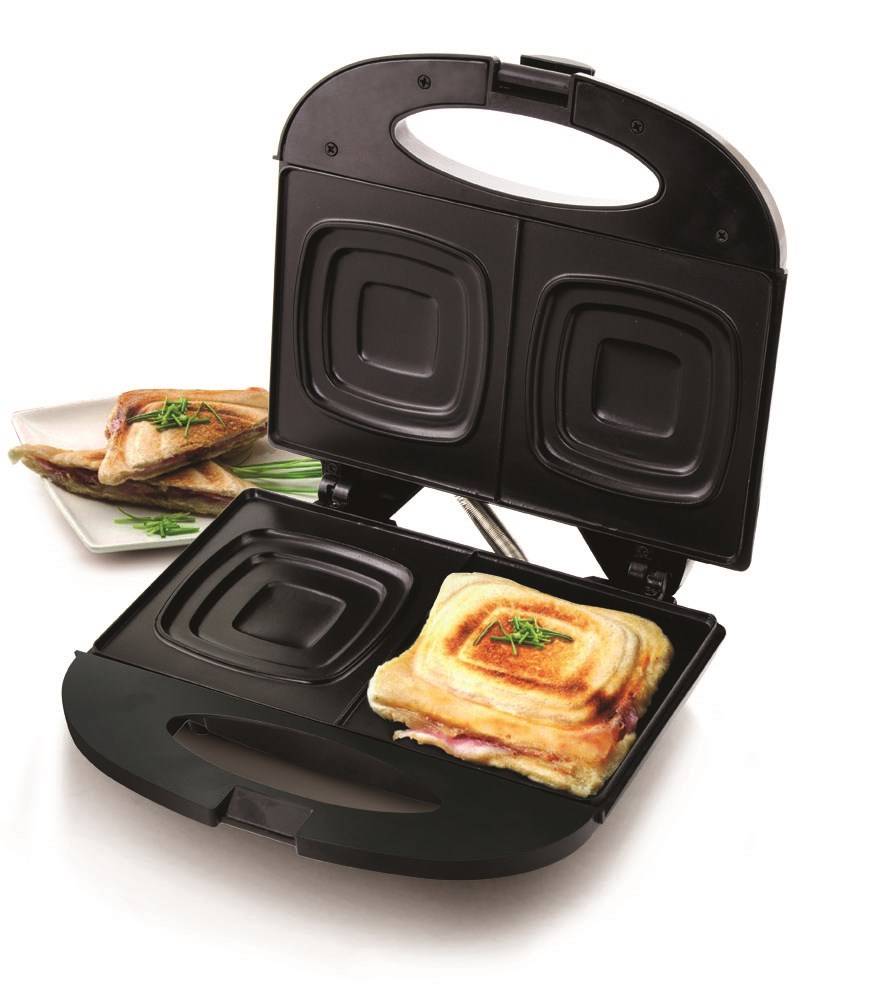 TITANUM TKT005K sandwichmaker 700 W Zwart-3