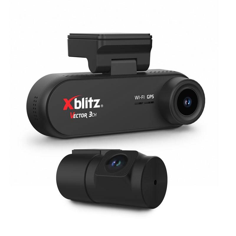 XBLITZ VECTOR 3CH 3-kanaals DVR met achteruitrijcamera, wifi en GPS-5