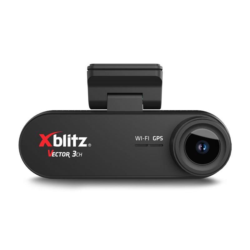 XBLITZ VECTOR 3CH 3-kanaals DVR met achteruitrijcamera, wifi en GPS-1