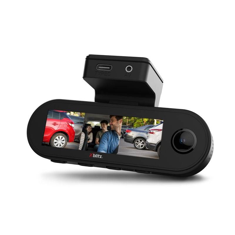 XBLITZ VECTOR 3CH 3-kanaals DVR met achteruitrijcamera, wifi en GPS-4