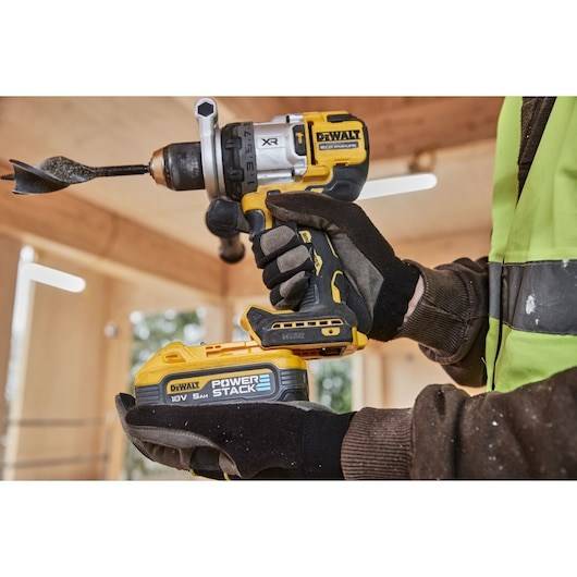 DeWALT DCD709N-XJ boormachine 1650 tpm Sleutelloos 1,2 kg Zwart, Geel-5