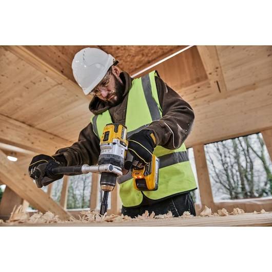 DeWALT DCD709N-XJ boormachine 1650 tpm Sleutelloos 1,2 kg Zwart, Geel-4