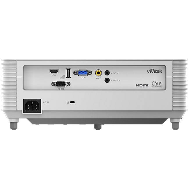 Vivitek DX330 dataprojector, standaard projectieafstand, 4000 ANSI lumen, DMD XGA (1024x768), 3D wit.-4
