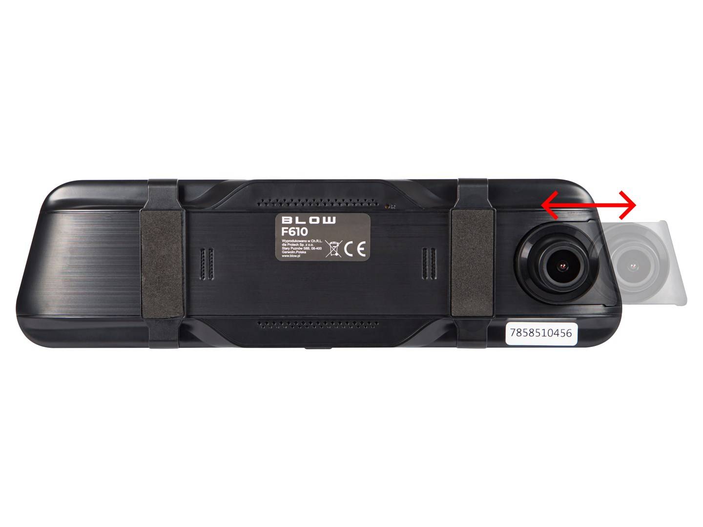 BLACKBOX DVR F610 BLOW videorecorder, 10-inch schermspiegeling + achteruitrijcamera-5