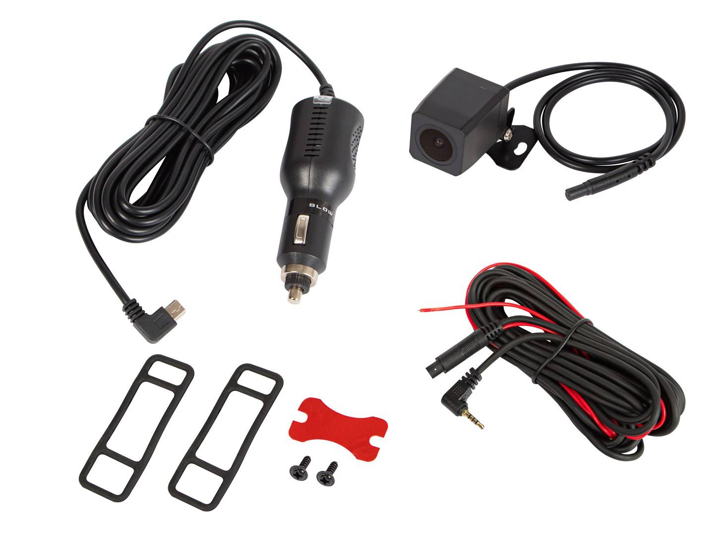 BLACKBOX DVR F610 BLOW videorecorder, 10-inch schermspiegeling + achteruitrijcamera-6