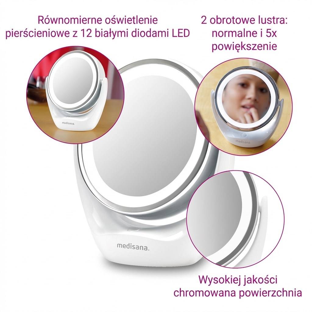 Medisana CM 835 Cosmeticaspiegel-2