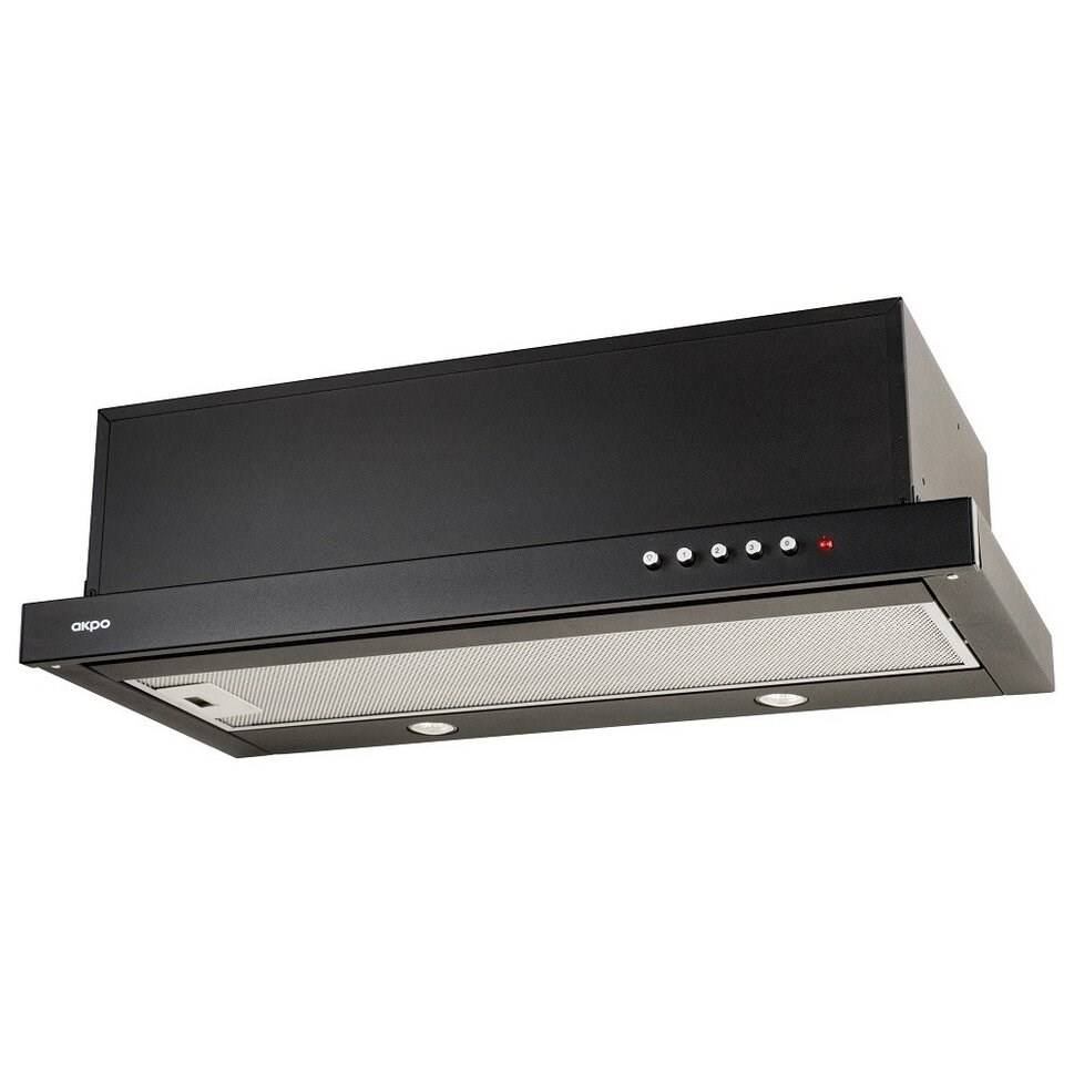 Akpo WK-7 Light 60 zwarte LED-kap-0