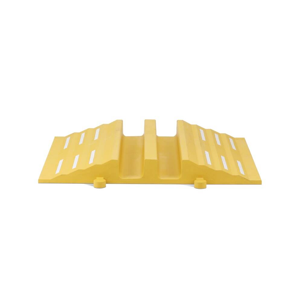 Slang- en kabelbrug Ø 75 mm - Geel - x 680 mm x - - - - Voor binnen & buiten-0