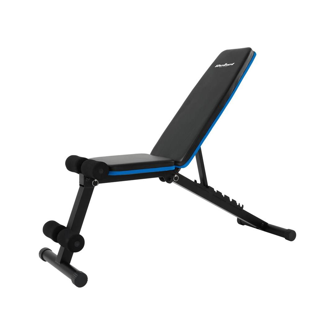 REBEL ACTIVE Versterkte schuine trainingsbank met beenvergrendeling-2