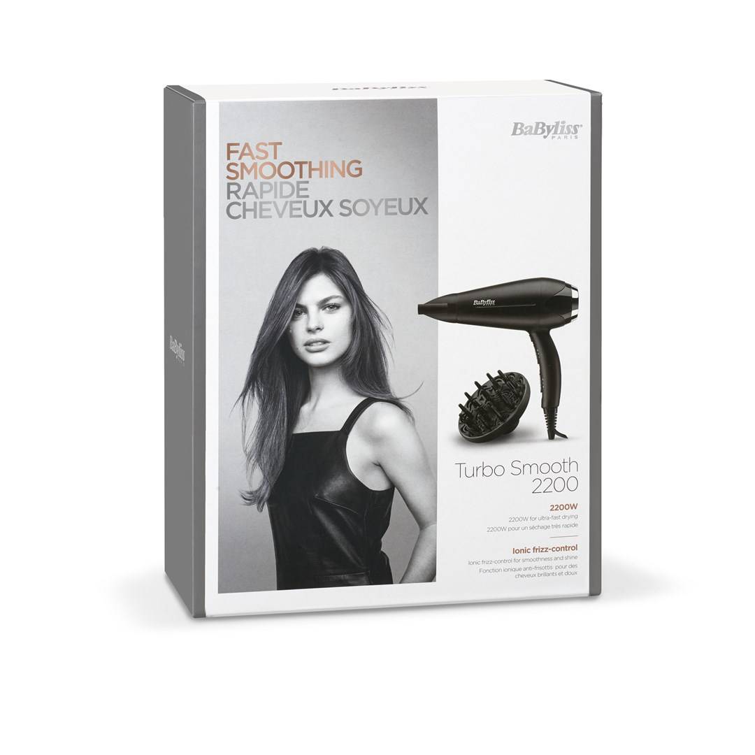 BaByliss D572DE haardroger 2200 W Zwart-3