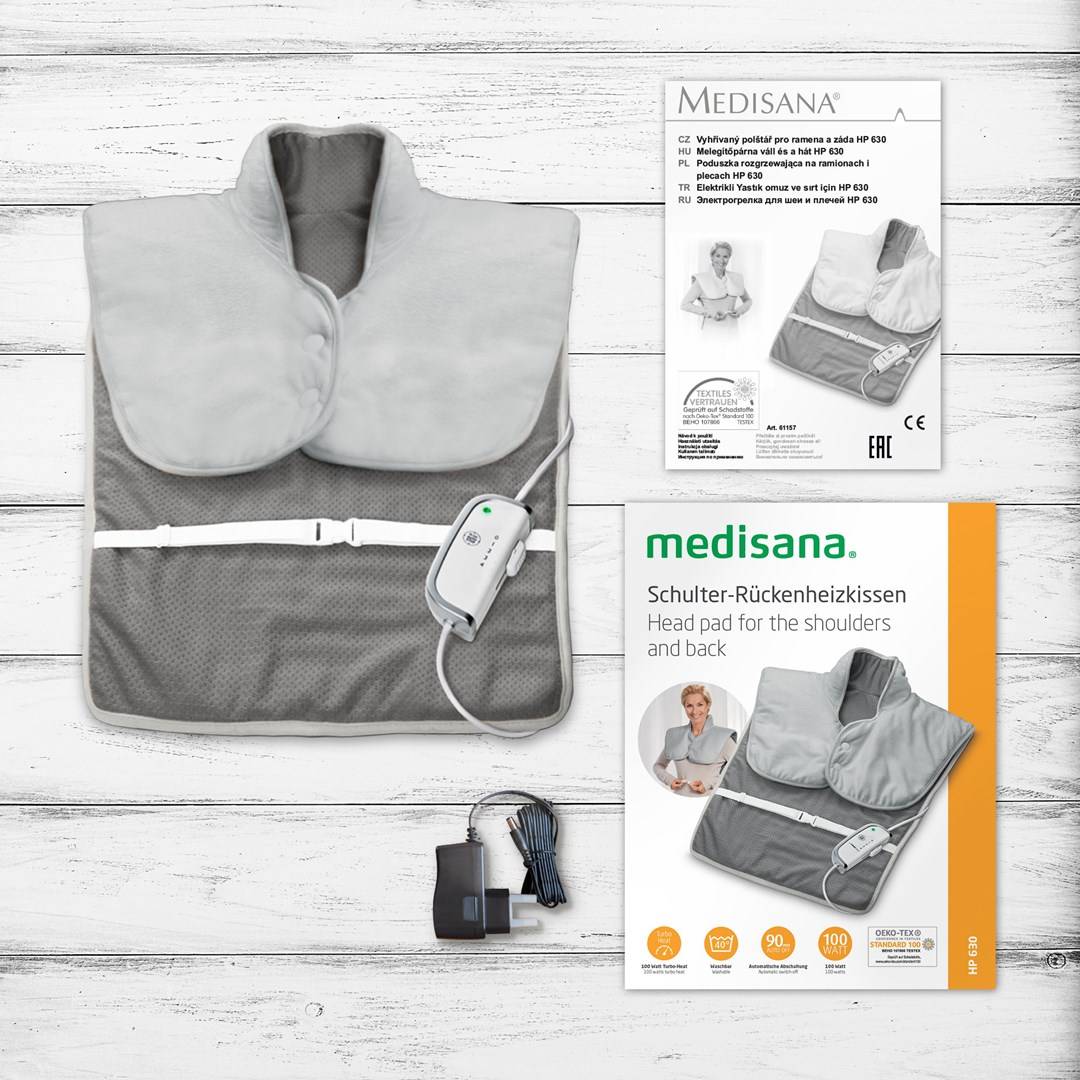 Medisana HP 630 Rugverwarmer 100 W Grijs-4