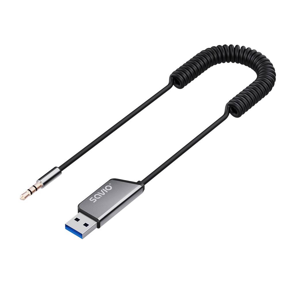 Savio TR-16 zender AUX-adapter met handsfree-functie, Bluetooth 5.3, Google Assistant/Siri-5