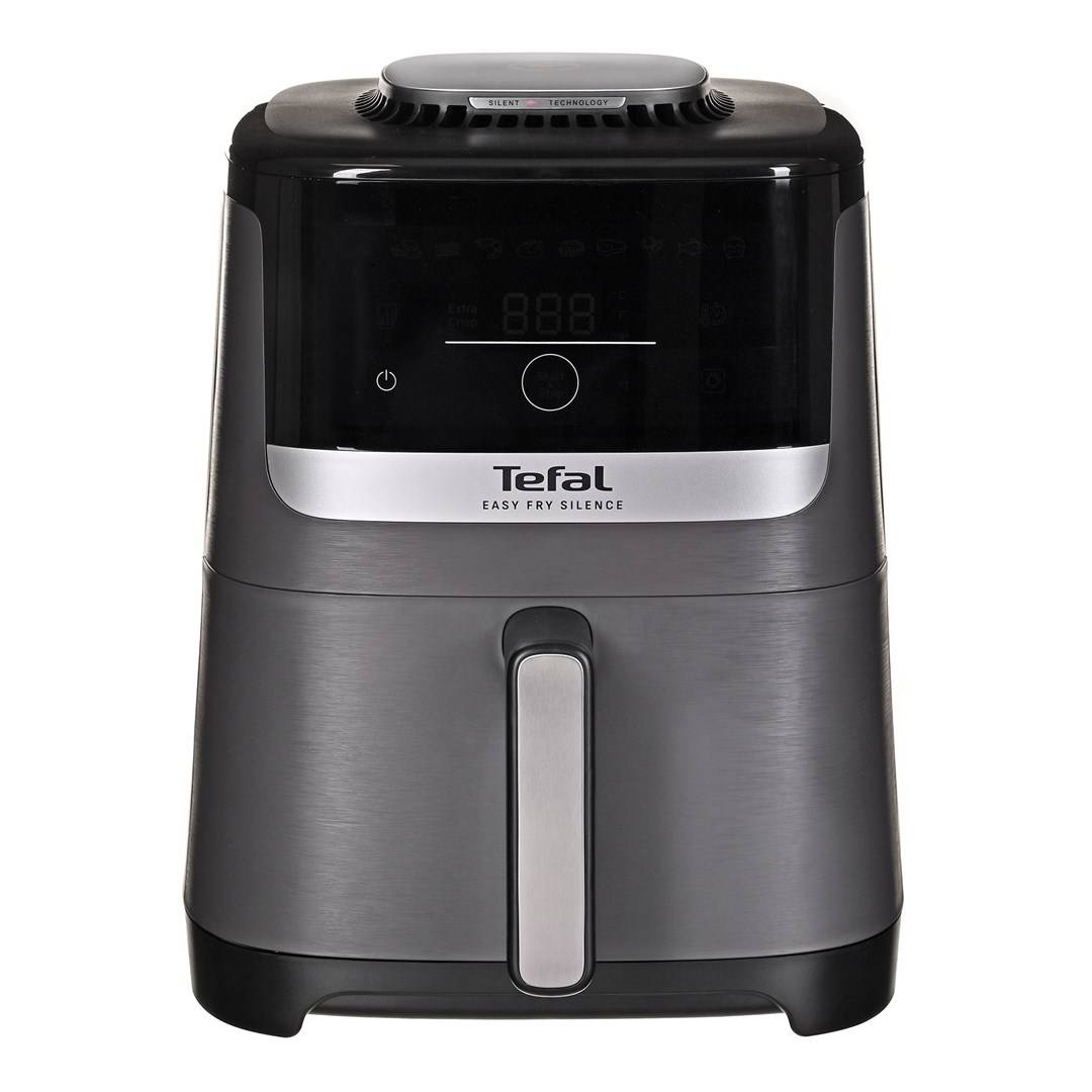 Tefal Easy Fry Silence EY551HE0 frituurpan, 5 liter, vrijstaand model, zwart, grijs, roestvrij staal-5
